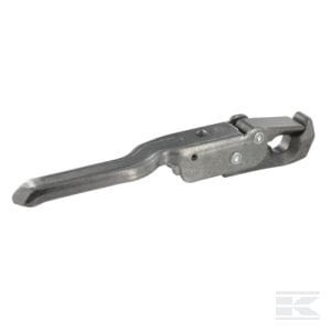 Zamek dźwigniowy do burt, wygięty, prawy | poltechparts.pl