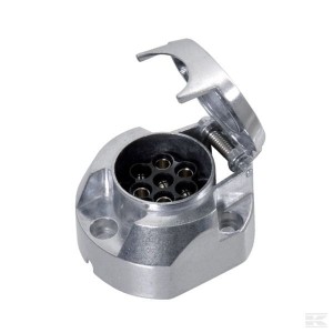 Gniazdo 7-biegunowe metalowe LA403026