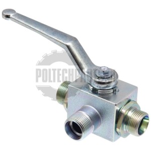 Zawór kulowy blokowy BKH-3L-15L DN-13 (M22x1,5) - 81520016