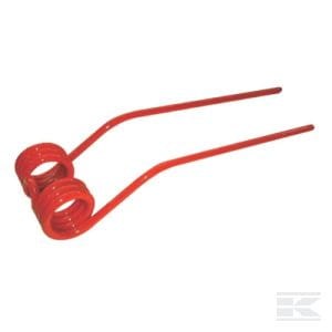 Palec przetrząsacza, 403 x 96 x 40, Ø 9, prawy    