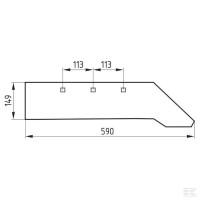 Lemiesz PR048 50201024024000 | poltechparts.pl