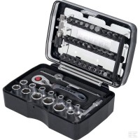 Zestaw kluczy nasadowych Mini 1/4” 45 ele. | poltechparts.pl