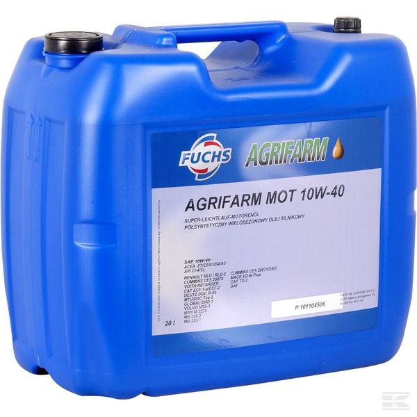 Agrifarm MOT 10W40, 20L - olej silnikowy 1074131020