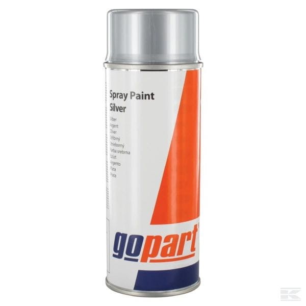 Farba spray srebrno-szara 400ml 700104GP