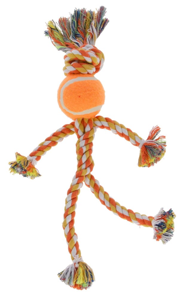 Zabawka dla psa, ludzik z piłką, 30 cm, Kerbl