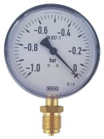 Wakuometr WIKA, Ø 100 mm (duży), gwint ½" | poltechparts.pl