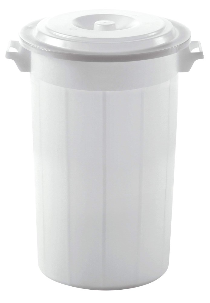 Beczka na paszę, biały, 100 l, Kerbl | poltechparts.pl