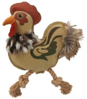 Zabawka dla psa, kogut Karl, z piszczałką, 24 cm, Kerbl