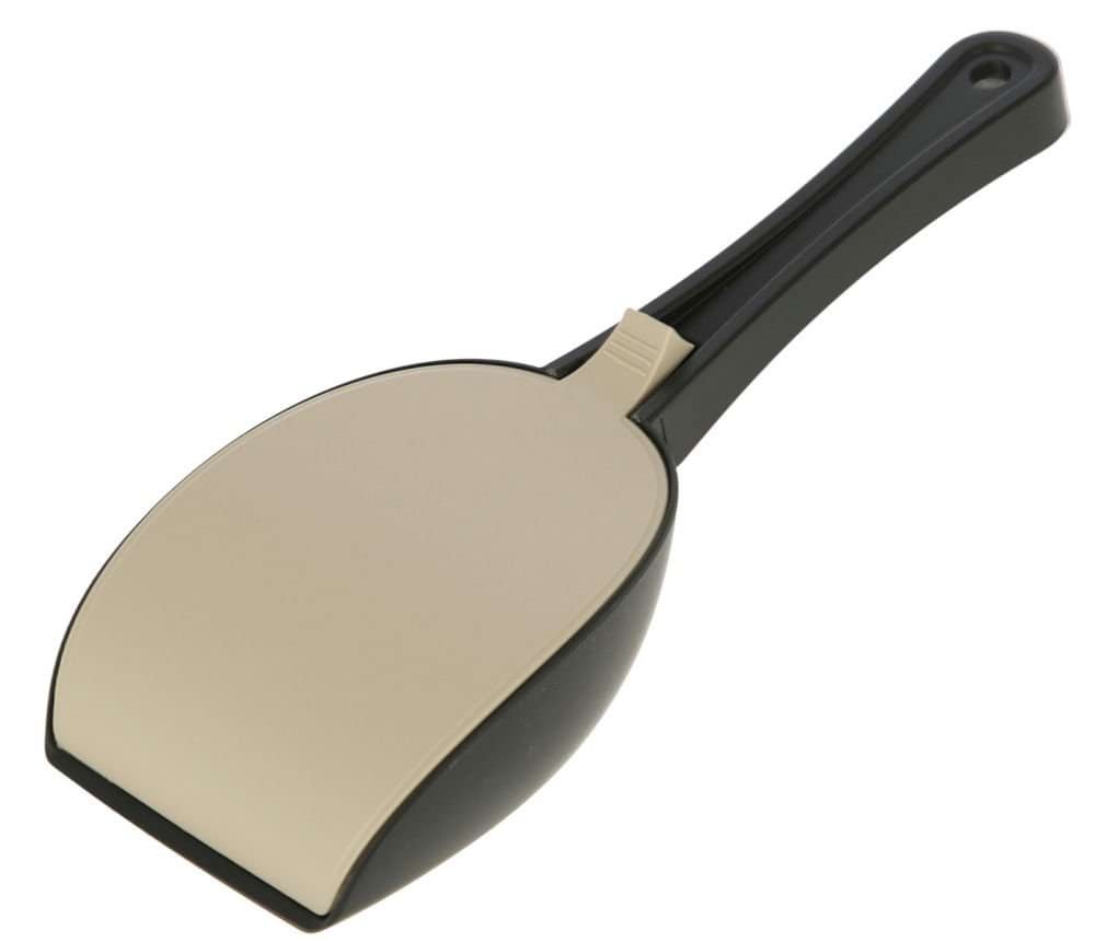 Szufelka do żwirku Shaker, 28 x 10 cm, beżowa, Kerbl