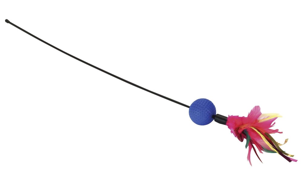 Wędka dla kota z piórkami, 51 cm, Kerbl