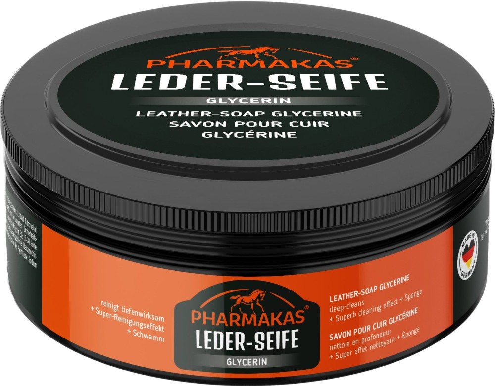 Glicerynowe mydło do skór Leather Soap, 200 ml, Pharmakas