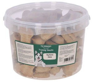 Przysmak dla psa Pet Rewards, ciasteczka Big Bone, kostki 2w1, 1300g, Kerbl