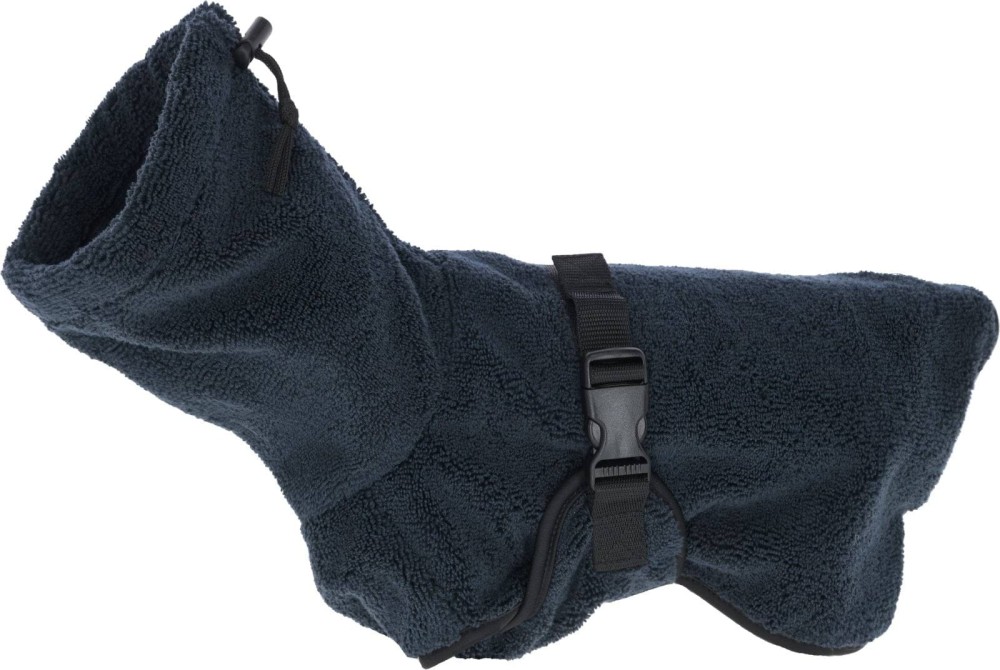 Szlafrok dla psa, 46-56 cm, S, granatowy,… | poltechparts.pl
