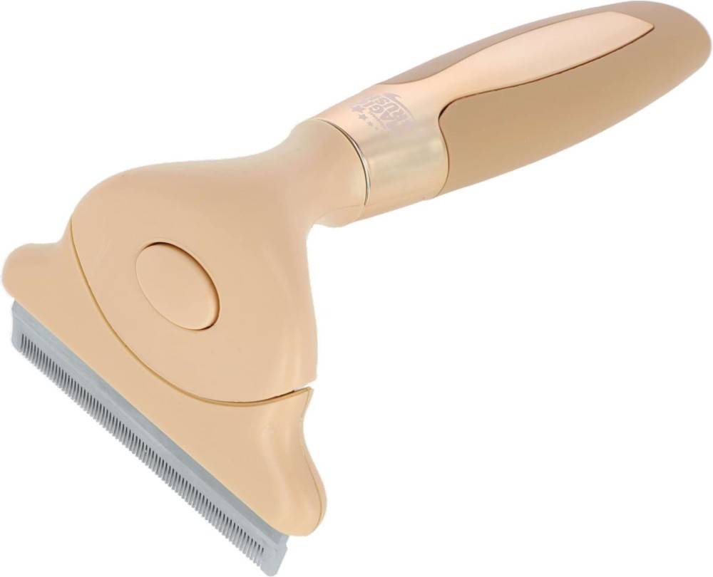 Grzebień do podszerstka, 16 x 9 cm, gold,… | poltechparts.pl