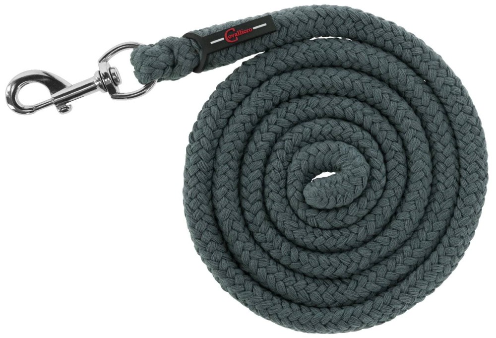 Uwiąz dla konia Doria, karabińczyk, 200 cm, zielony, Covalliero