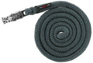 Uwiąz dla konia Doria, bezpieczny karabińczyk, 200 cm, zielony, Covalliero