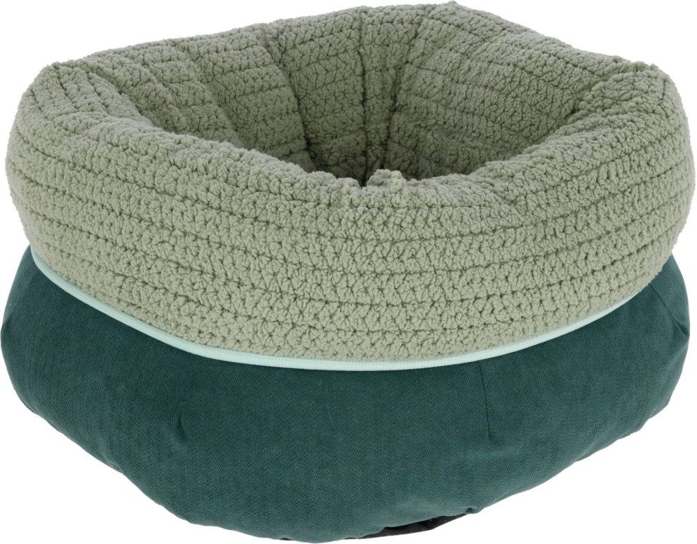 Łóżko Snuggle Anne, zielone, Ø 40 cm, wys… | poltechparts.pl