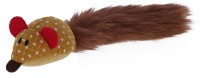 Zabawkowa mysz dla kota, 26 cm, brązowy, Kerbl