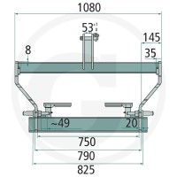 GRANIT Widły do transportu bel 778755188 - 778755188 - Sklep rolniczy PoltechParts