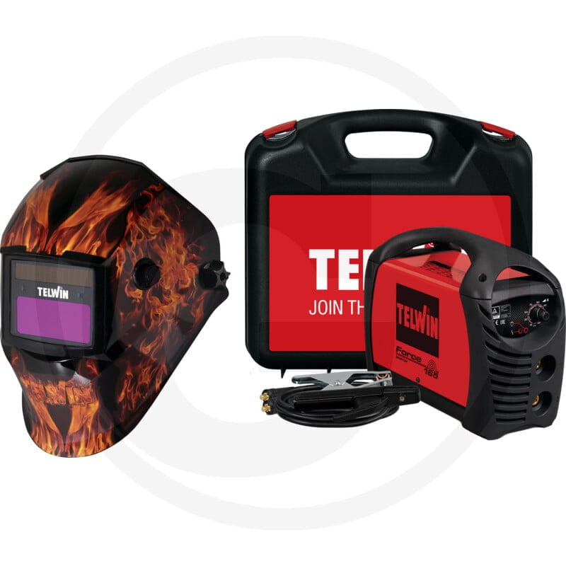 Telwin Spawarka + zestaw kasków 500800999