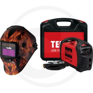 Telwin Spawarka + zestaw kasków 500800999