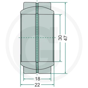 GRANIT Łożysko przegubu 72706334