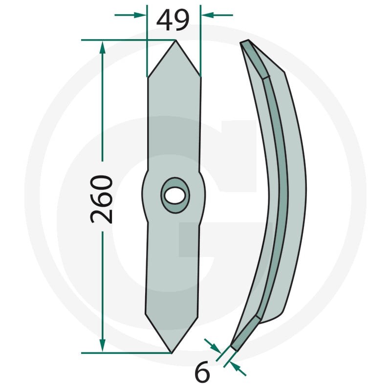 GRANIT Lemiesz 1803200820 - 1803200820 - Sklep rolniczy PoltechParts