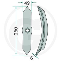 GRANIT Lemiesz 1803200820 - 1803200820 - Sklep rolniczy PoltechParts