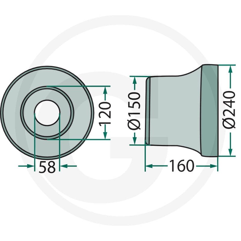 GRANIT Osłona 40504052245 - 40504052245 - Sklep rolniczy PoltechParts