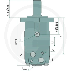 M+S Silnik MS 315 D=32mm 11955238