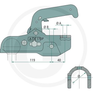 Winterhoff KUPLNG KUGL WW 350-RB-K1412 8141860804