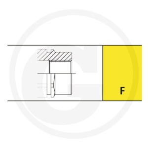 Faster Wtyczka gwint wew. 1/4" GAS 86004349