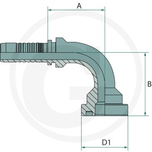 GRANIT PN 38 SFL 1 1/2" 90° 87010940