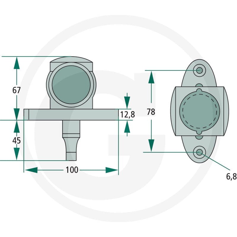 PROPLAST Lampa obrysowa, 2 szt. 502401080… | poltechparts.pl