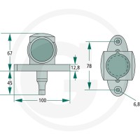 PROPLAST Lampa obrysowa, 2 szt. 502401080… | poltechparts.pl