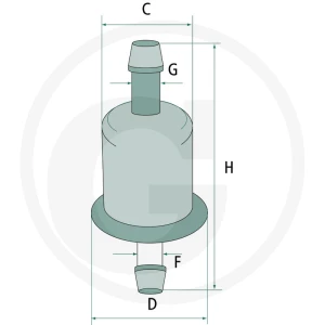 MANN FILTER Filtr paliwa 565WK21(10)