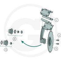 GRANIT Amortyzator gumowy 1803200458 - 1803200458 - Sklep rolniczy PoltechParts