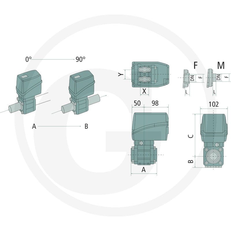 ARAG Zawór kulowy 670853K05A66 - 670853K05A66 - Sklep rolniczy PoltechParts