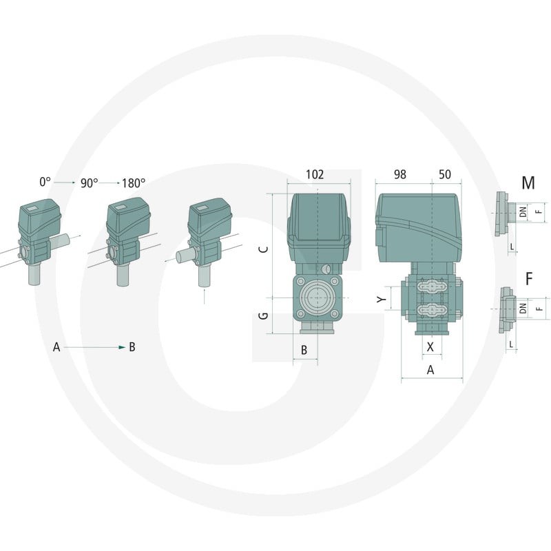 ARAG Zawór kulowy 670853K25A66 - 670853K25A66 - Sklep rolniczy PoltechParts