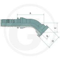 Manuli PN 25 SFS 1" 45° 11395537 - 11395537 - Sklep rolniczy PoltechParts