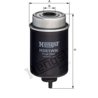Hengst Filtr paliwa H581WK 12111786 | poltechparts.pl