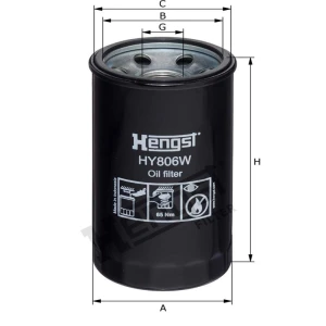 Hengst Filtr oleju HY806W 12117048