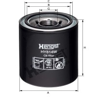 Hengst Filtr oleju HY814W 12108279 - 12108279 - Sklep rolniczy PoltechParts
