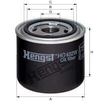 Hengst Filtr oleju HG462W 12116327 - 12116327 - Sklep rolniczy PoltechParts