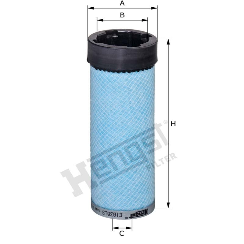 Hengst Filtr powietrza E1838LS 12108473 - 12108473 - Sklep rolniczy PoltechParts