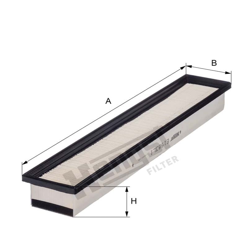 Hengst Kabinowy filtr powietrza E1983LI 12123908 - 12123908 - Sklep rolniczy PoltechParts
