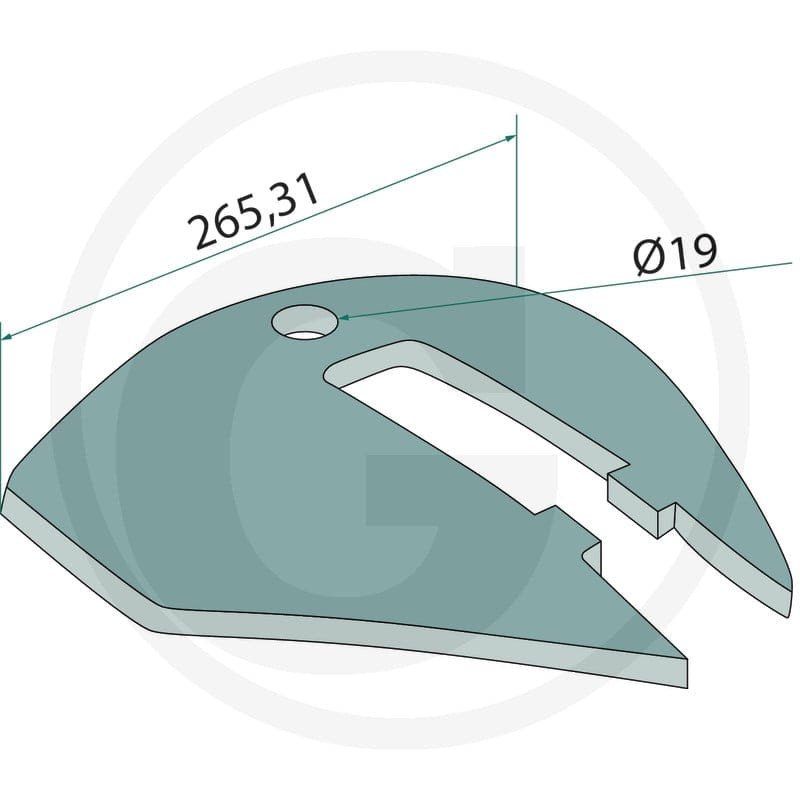 GRANIT Heavy Duty Redlica skrzydełkowa 1790600003 - 1790600003 - Sklep rolniczy PoltechParts
