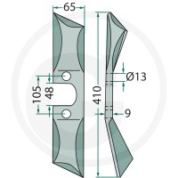 GRANIT Krój nożowy 18031-431RR - 18031-431RR - Sklep rolniczy PoltechParts