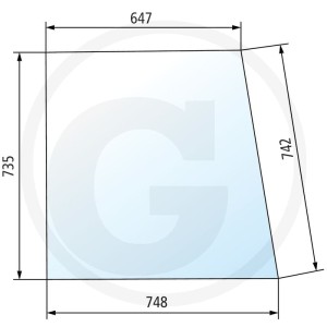 GRANIT Szyba boczna 650S5500210200