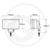 GRANIT Reflektory kierunkowe LED 12264575 | poltechparts.pl